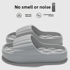 Home EVA Anti-Odor Non-Slip Couple's Summer Slide Sandals-16