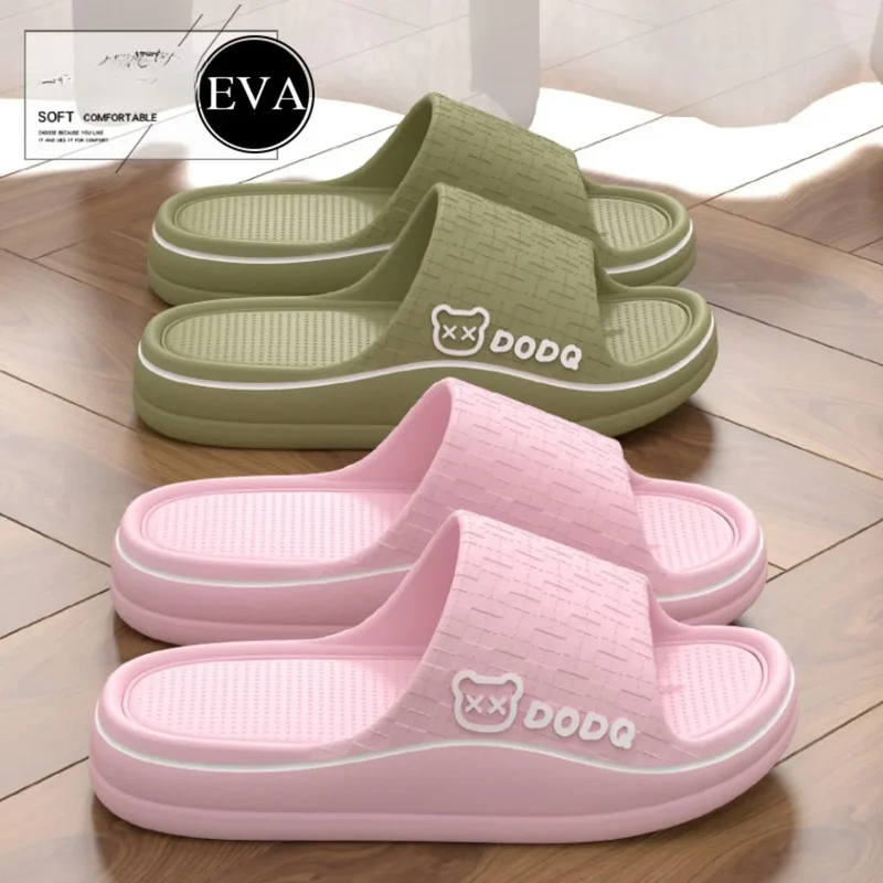 Women's One-Piece EVA Slippers – Non-slip, lightweight, for indoor, outdoor, beach & home