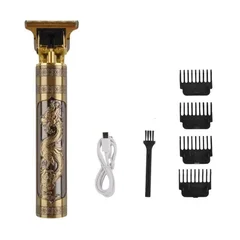 Men's Professional USB Rechargeable Hair Clipper, Head Shaver, Beard Trimmer-12
