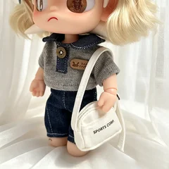 Original I'm Zsiga Crying Baby 10cm Potato Doll Collared Shirt Outfit-19