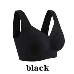 Plus Size Seamless Sexy Push-Up Wireless Sports Bra-8
