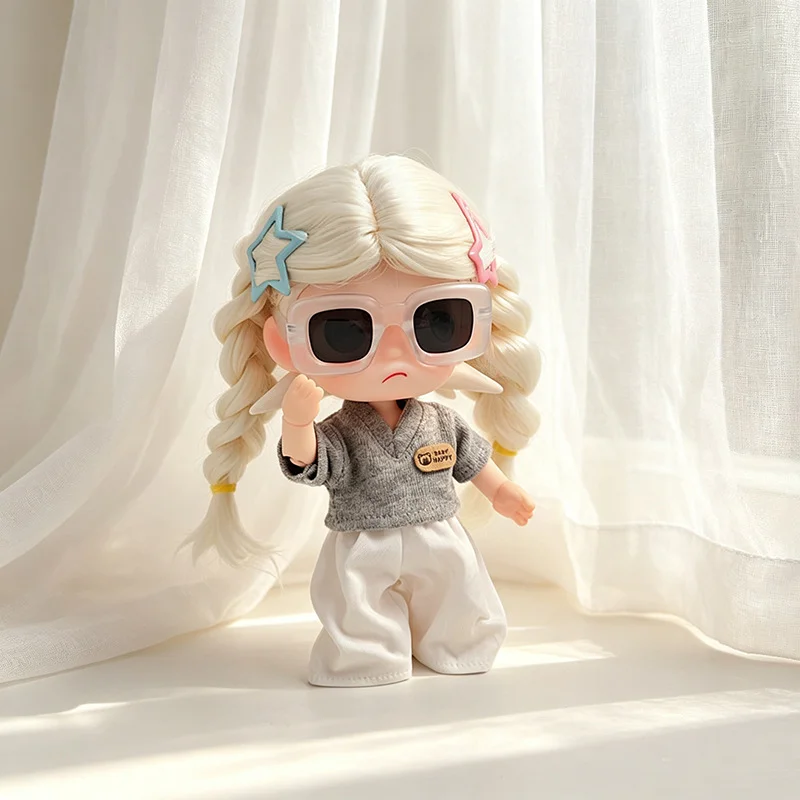 Original I'm Zsiga Crying Baby 10cm Potato Doll Collared Shirt Outfit — Product detail image 15