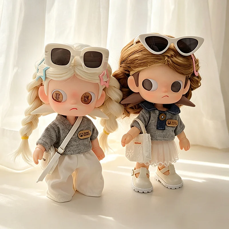 Original I'm Zsiga Crying Baby 10cm Potato Doll Collared Shirt Outfit — Product detail image 4