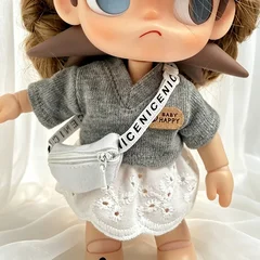 Original I'm Zsiga Crying Baby 10cm Potato Doll Collared Shirt Outfit-20