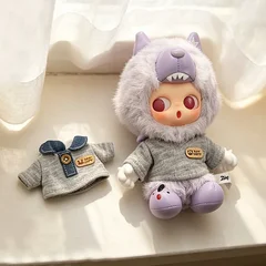 Original I'm Zsiga Crying Baby 10cm Potato Doll Collared Shirt Outfit-5