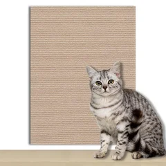Pellicola protettiva autoadesiva in tessuto per divano contro i graffi del gatto, tagliabile, per mobili e pareti-7