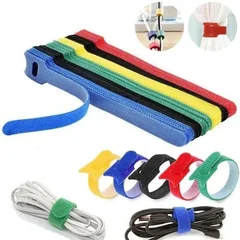 Reusable Cord Organizer Straps, 10 Pack-1