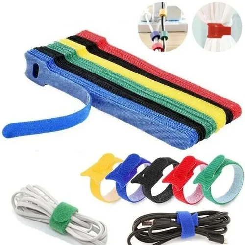 Reusable Cord Organizer Straps, 10 Pack