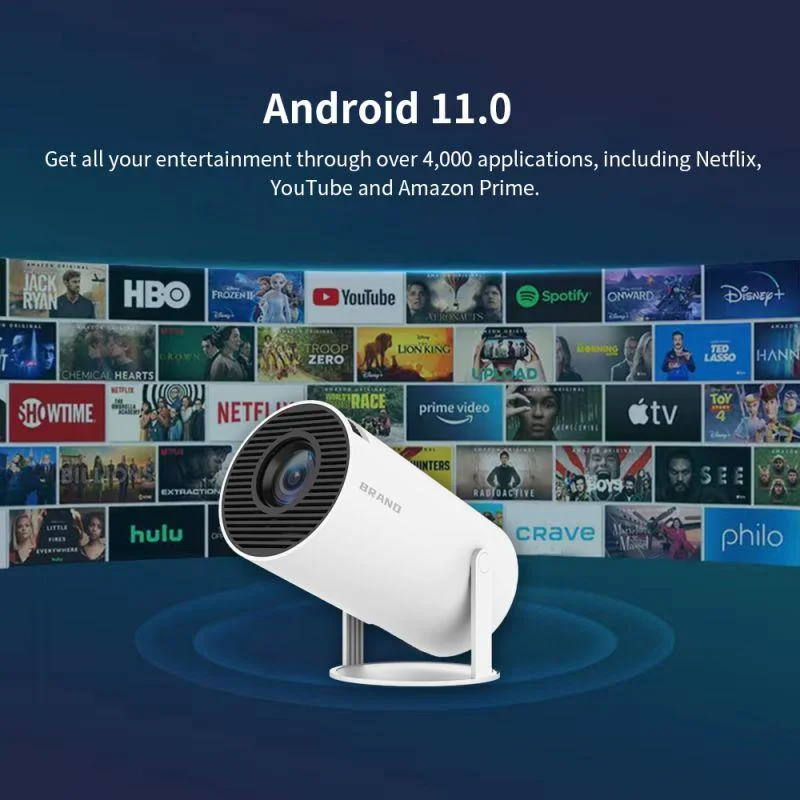 HY300 720P WiFi Portable Projector for Android & iOS — Product detail image 1