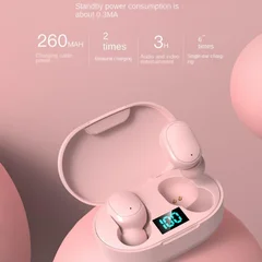 The New Intelligent Number Showed Wireless Bluetooth Earbuds Mini Stereo In-Ear Headphones-7