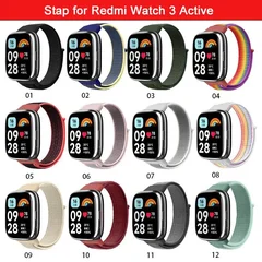 Nylon Replacement Strap for Redmi Watch 3 Active Breathable Sports Wristband-2