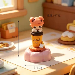 Jingdezhen Ceramic Spinning Dimo Customized Desktop Center Console Figurine-7