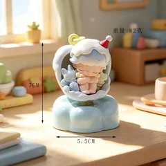 Jingdezhen Ceramic Spinning Dimo Customized Desktop Center Console Figurine-9