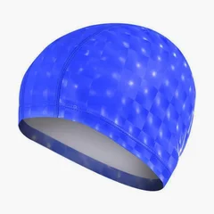 Elastic Waterproof PU Swimming Cap-9