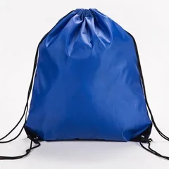 Reusable Oxford Fabric Drawstring Shopping Backpack Food Travel Outdoor Grocery Bag-7