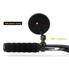 Adjustable Handlebar Rear-View Bicycle Mirror-5