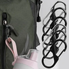 S-Type Zinc Alloy Locking Carabiners, 10 Pack-4