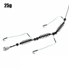 Pre-Tied Fishing Hooks Artificial Bait Cage Set Fishing Feeder-6