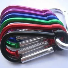 Aluminum Alloy D-Ring Spring-Gate Carabiners-8