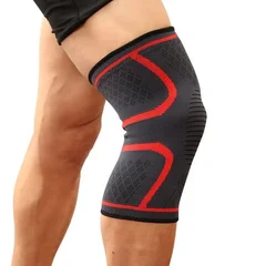 Elastic Nylon Sports Knee Support-3