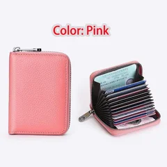 Genuine Leather Credit Card & ID Holder-4