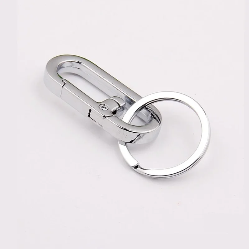 Stainless Steel Carabiner Keychain Clip