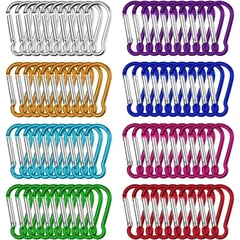Aluminum Alloy D-Ring Spring-Gate Carabiners-12