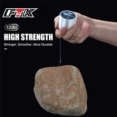 FTK Nylon Monofilament Fishing Line, 120m-5