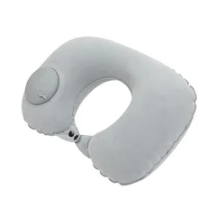 U-Shaped Portable Outdoor Press-Type Self-Inflating Car Seat Cushion Neck Pillow-4