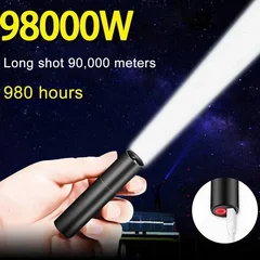 Mini Aluminum USB-Rechargeable LED Flashlight, 14500 Battery-4
