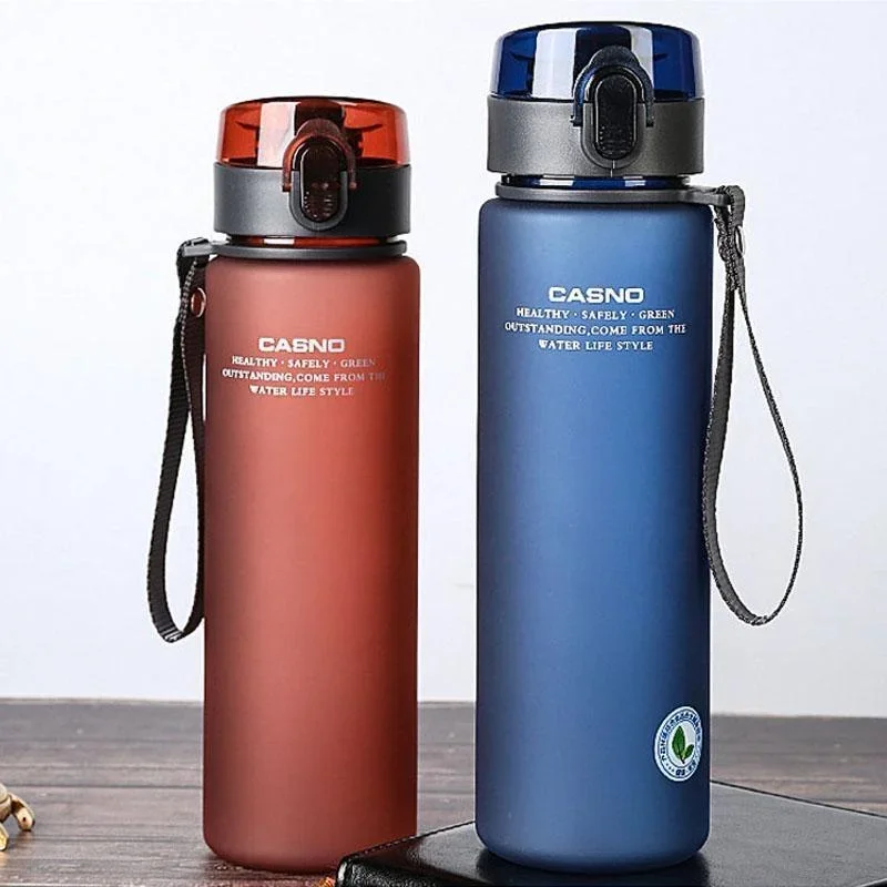 Hochwertige Sport-Trinkflasche mit auslaufsicherem Design für Wandern und Camping