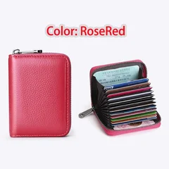 Genuine Leather Credit Card & ID Holder-5