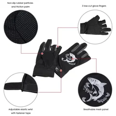 3-Finger Fishing Gloves for Outdoor Sports-6