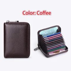Genuine Leather Credit Card & ID Holder-3