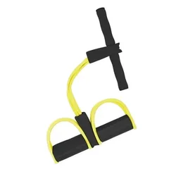 4-Tube Resistance Band Set with Pedal & Handles-7