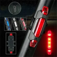 USB-Rechargeable LED Bike Tail Light, 3 Modes-5