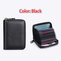 Genuine Leather Credit Card & ID Holder-2