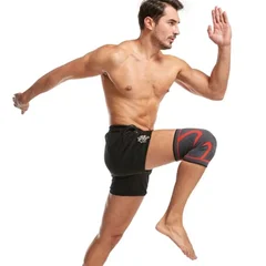 Elastic Nylon Sports Knee Support-15