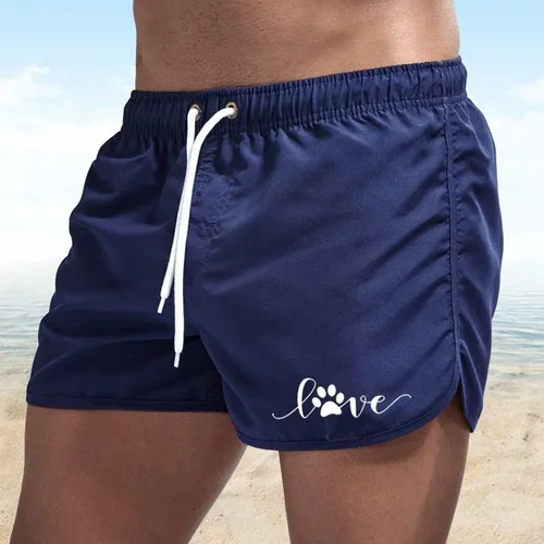 Men's Quick-Dry Swim Trunks Board Shorts Beach Summer Bathing Surfing Volleyball Swimwear