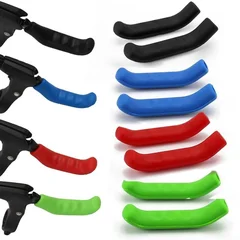 2 Pcs Mountain Bike/Scooter Handlebar Brake Lever Silicone Cover Protector-8