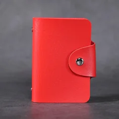 PU Leather 24-Slot Card & Passport Wallet-3