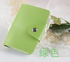 PU Leather 24-Slot Card & Passport Organizer-7