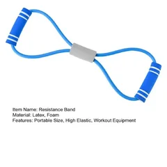 Figure-8 Resistance Band with Non-Slip Handles-13