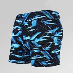 Men's Quick-Dry Elastic-Waist Swim Shorts-8