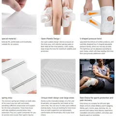 LXY Adjustable Knee Support with Side Stabilizers-10