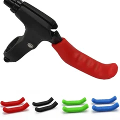 2 Pcs Mountain Bike/Scooter Handlebar Brake Lever Silicone Cover Protector-4