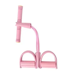 4-Tube Resistance Band Set with Pedal & Handles-9