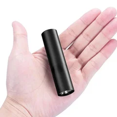 Mini Aluminum USB-Rechargeable LED Flashlight, 14500 Battery-2