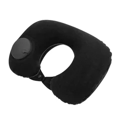 U-Shaped Portable Outdoor Press-Type Self-Inflating Car Seat Cushion Neck Pillow-6