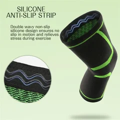 Elastic Nylon Sports Knee Support-7